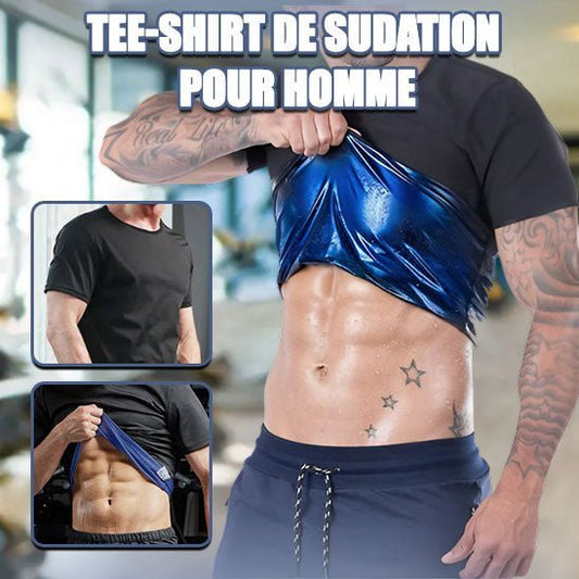 T-shirt de sudation - Corps d`acier